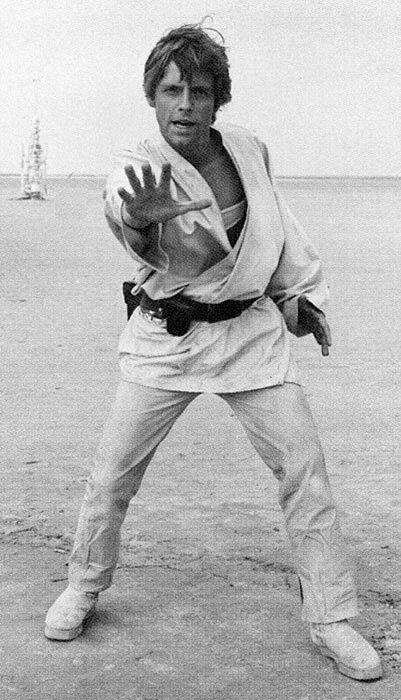 Fotografía del rodaje de Star Wars