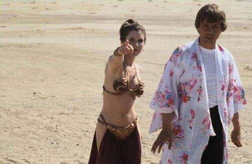 Fotografía del rodaje de Star Wars