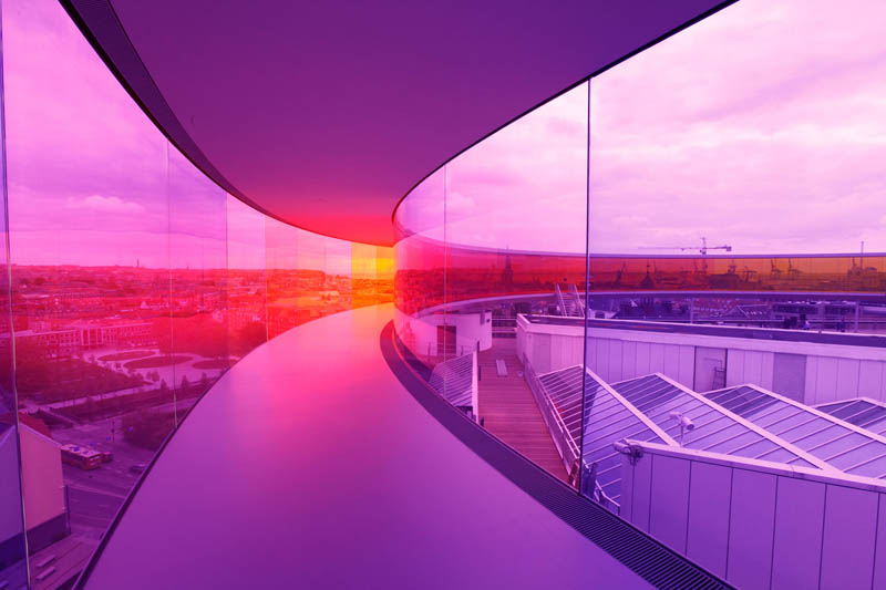 "Your Rainbow Panorama" de Olafur Eliasson
