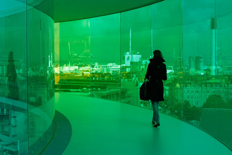 "Your Rainbow Panorama" de Olafur Eliasson