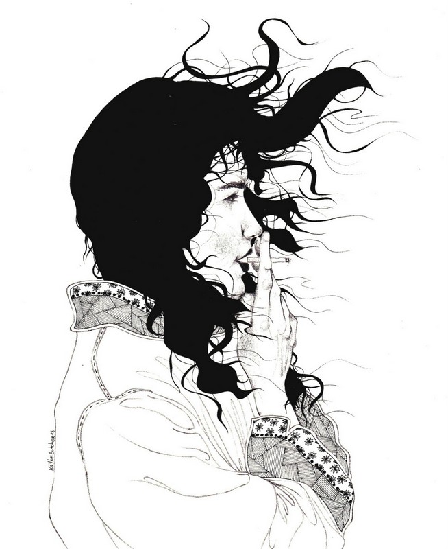 kaethe butcher ilustracion erotica