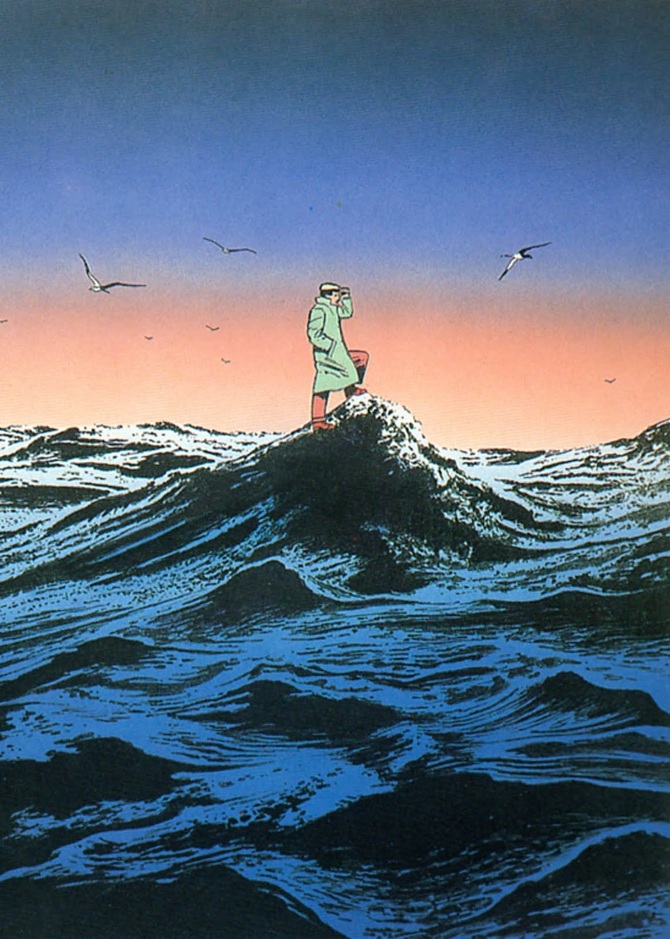 Ilustración de Guy Billout