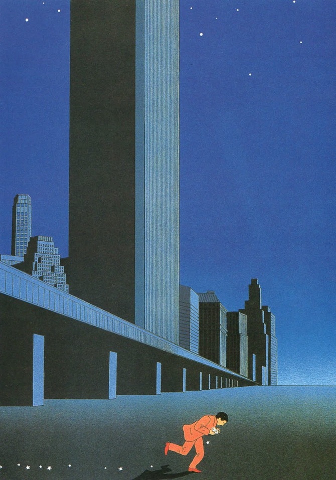 Ilustración de Guy Billout