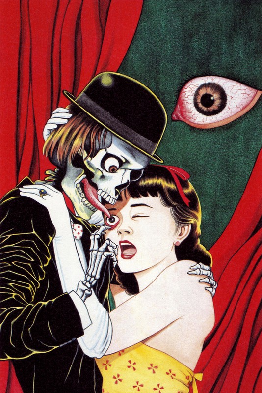 Ilustraciones de Suehiro Maruo.