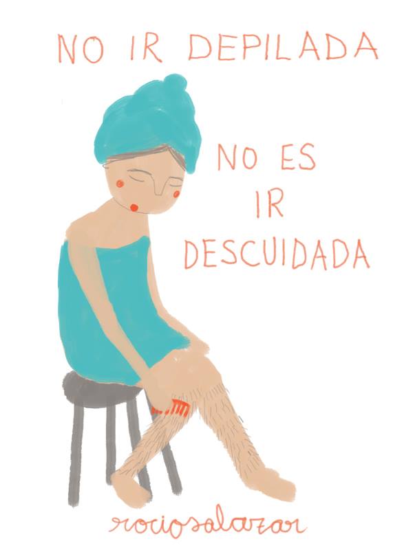 Rocio Salazar depilar Cultura Inquieta Ilustracion11