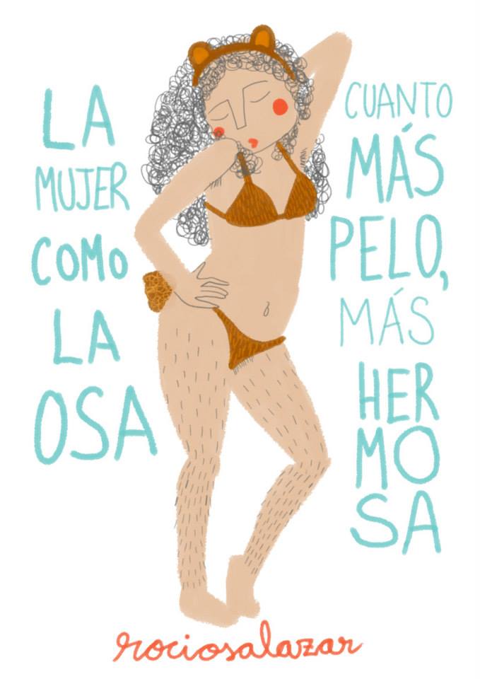 Rocio Salazar depilar Cultura Inquieta Ilustracion9