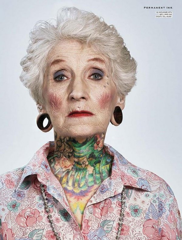 Tattoo tatuaje old people elder Cultura Inquieta