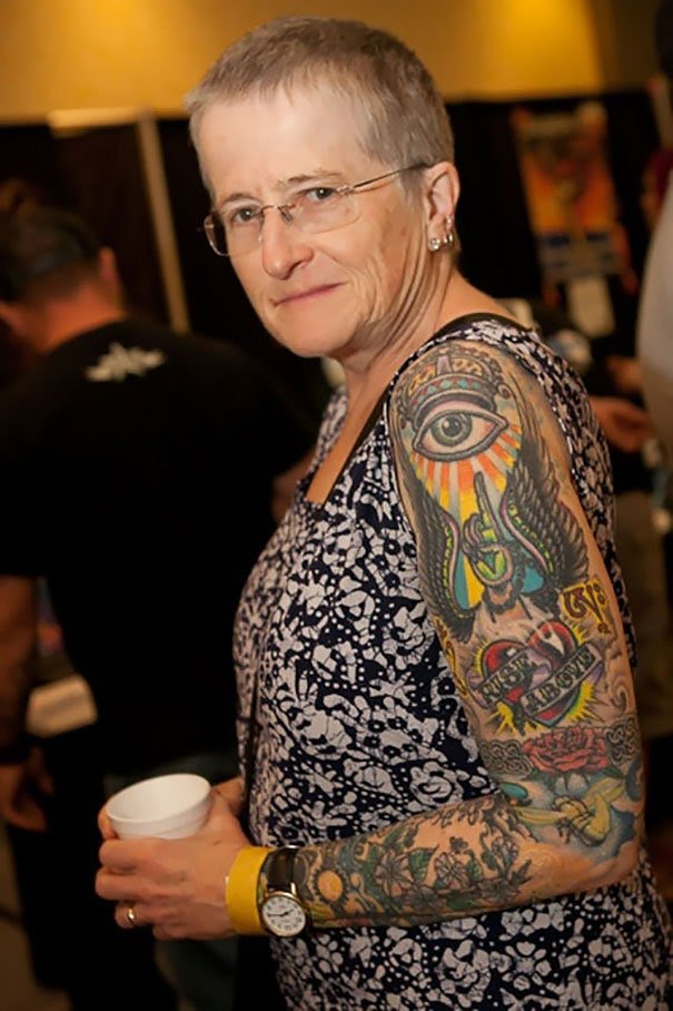 Tattoo tatuaje old people elder Cultura Inquieta14