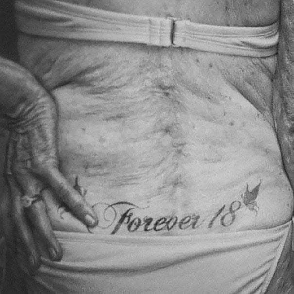 Tattoo tatuaje old people elder Cultura Inquieta3