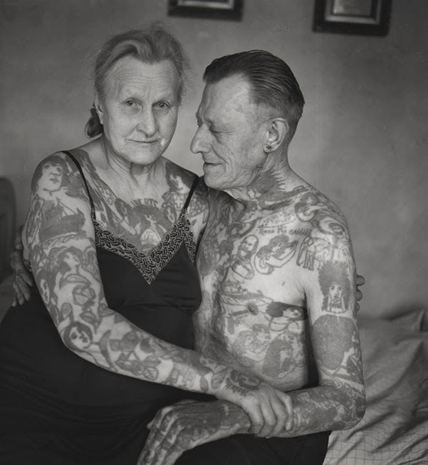 Tattoo tatuaje old people elder Cultura Inquieta4