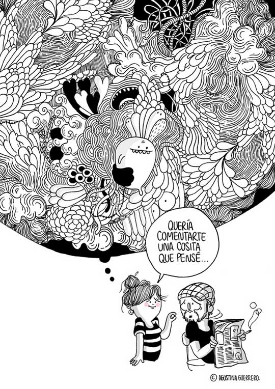 Ilustración de Agustina Guerrero.