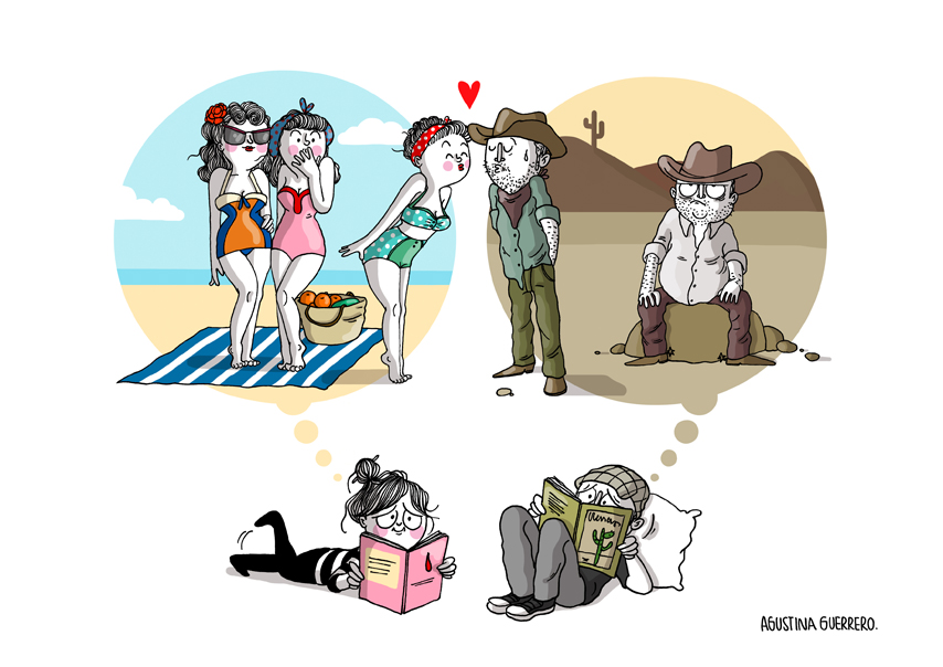 Ilustración de Agustina Guerrero.