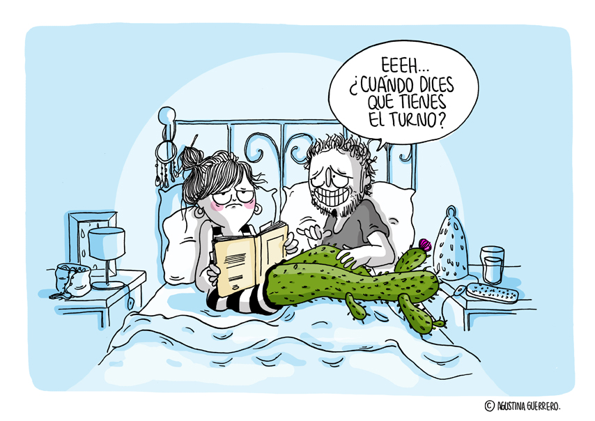 Ilustración de Agustina Guerrero.