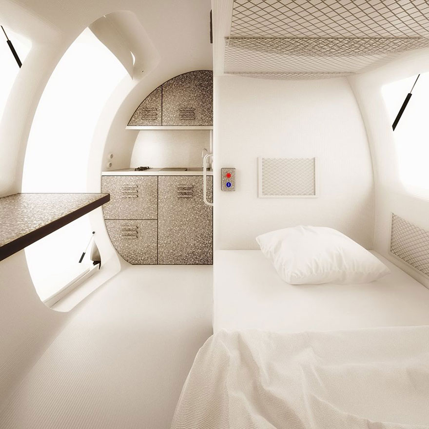 Ecocapsules ecocapsula Nice Architects6