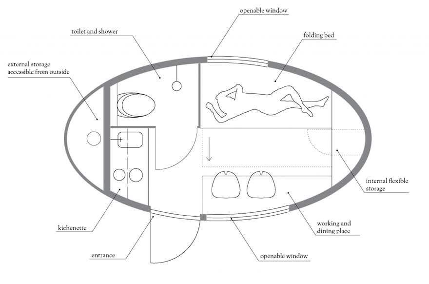 Ecocapsules ecocapsula Nice Architects8