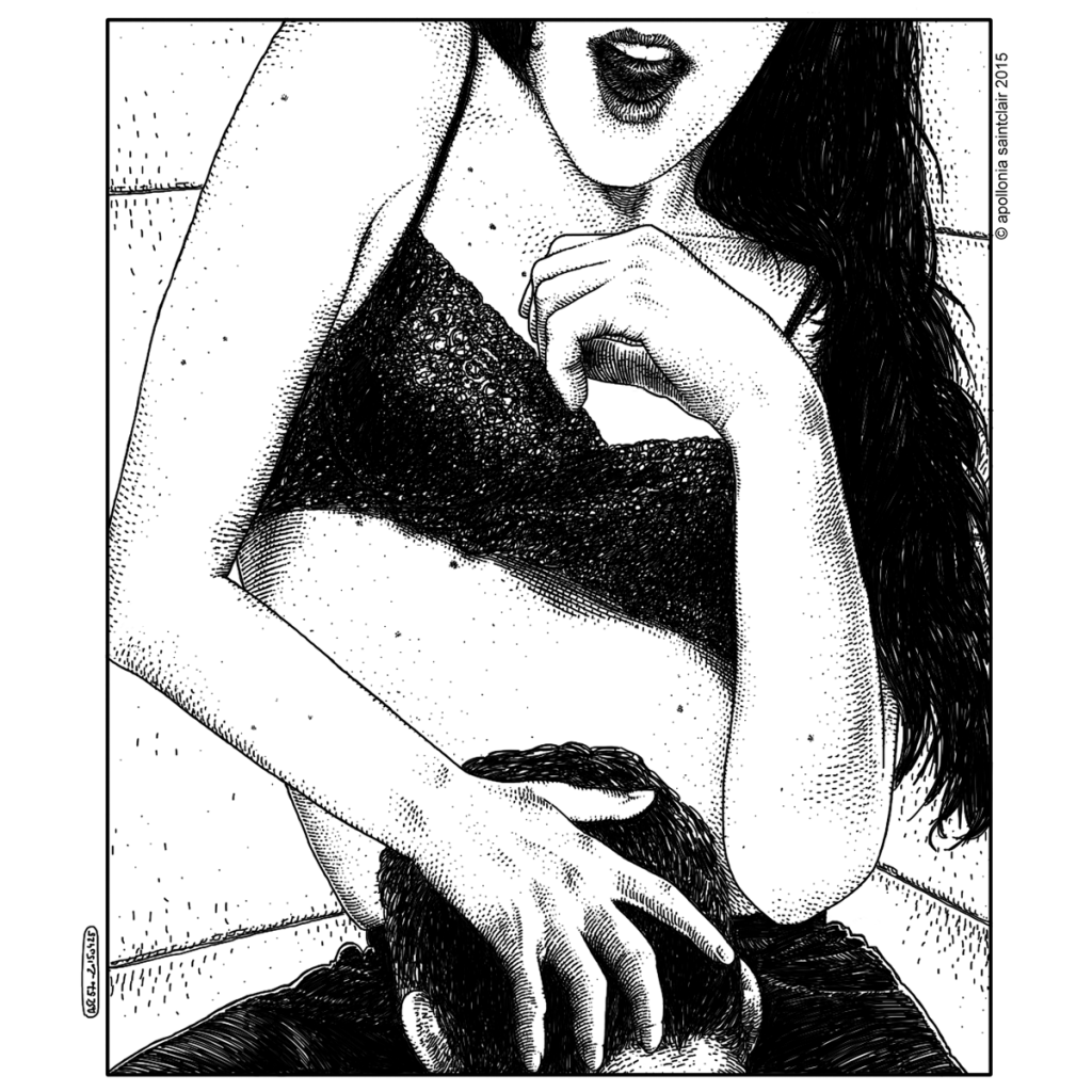 Los estimulantes trabajos eróticos en blanco y negro de Apollonia  Saintclair [Imágenes explícitas] - Cultura Inquieta