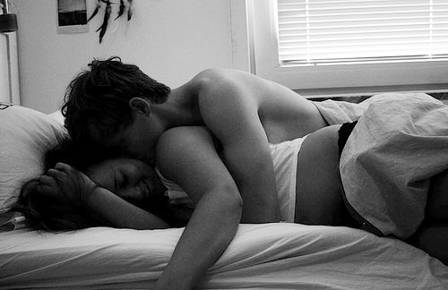 couple in bed