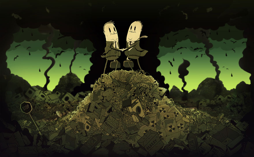 Steve Cutts consumismo Cultura Inquieta12