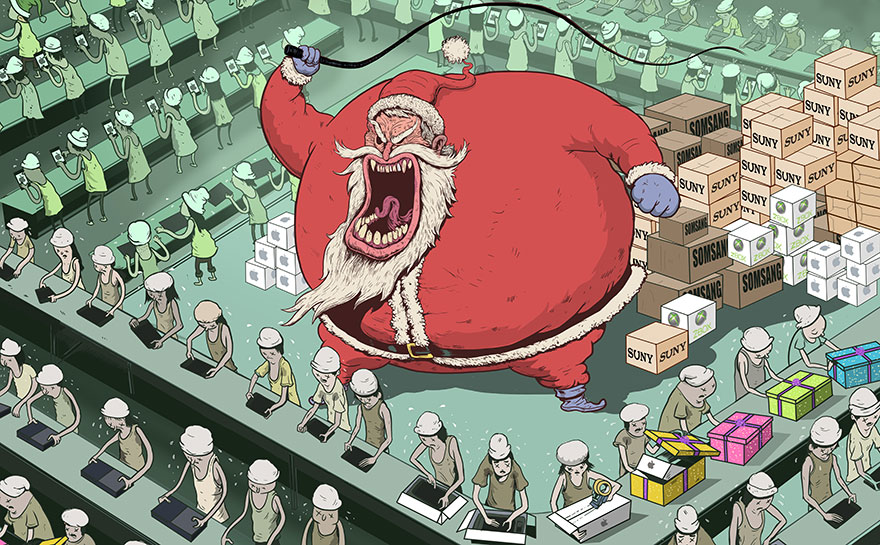 Steve Cutts consumismo Cultura Inquieta16
