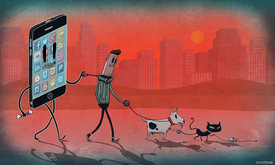 Steve Cutts consumismo Cultura Inquieta7