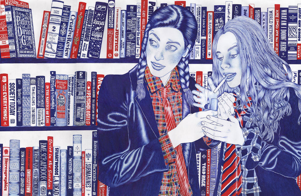 Helena Hauss boligrafo pen Cultura Inquieta3