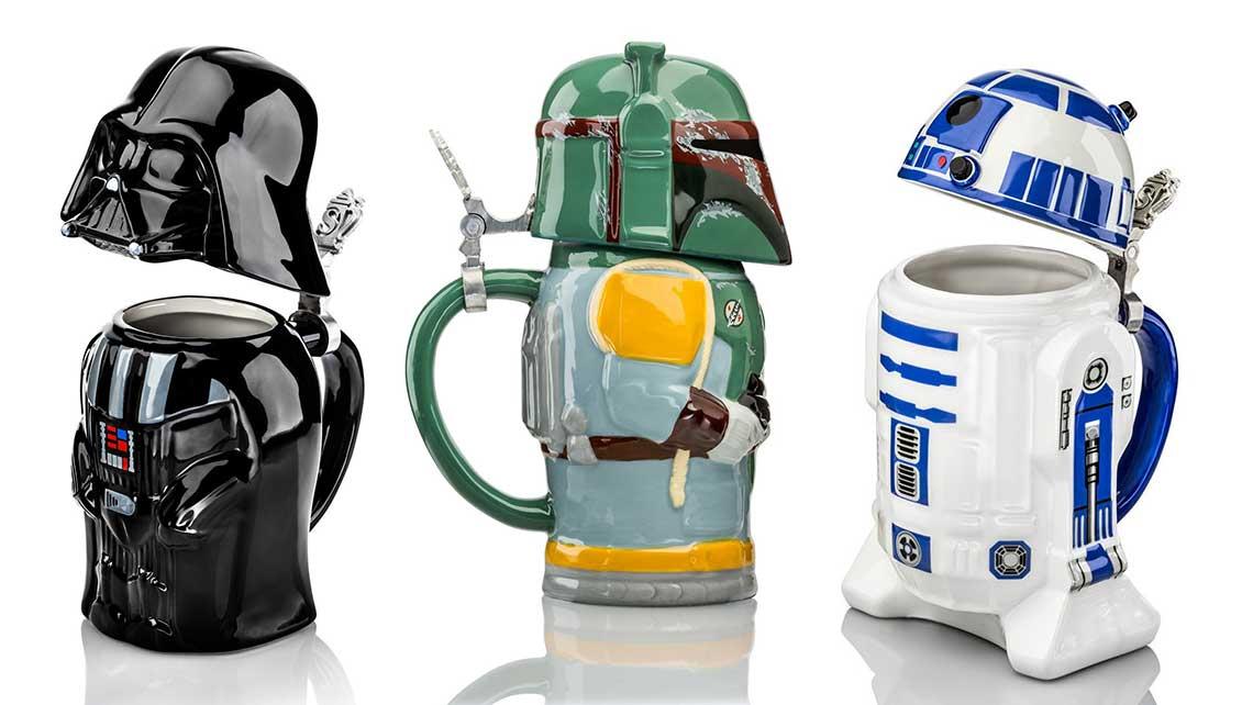 Star Wars Darth Vader Chewie R2-D2