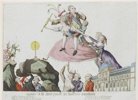 Propaganda contra Marie Antoinette