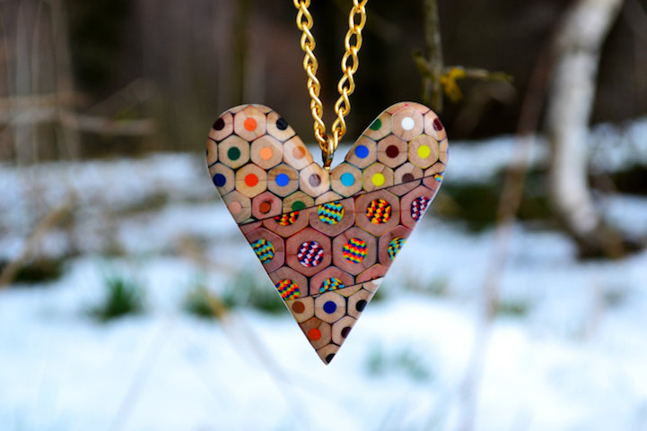 Anna Curlejova pencils pinturas joyas jewelry