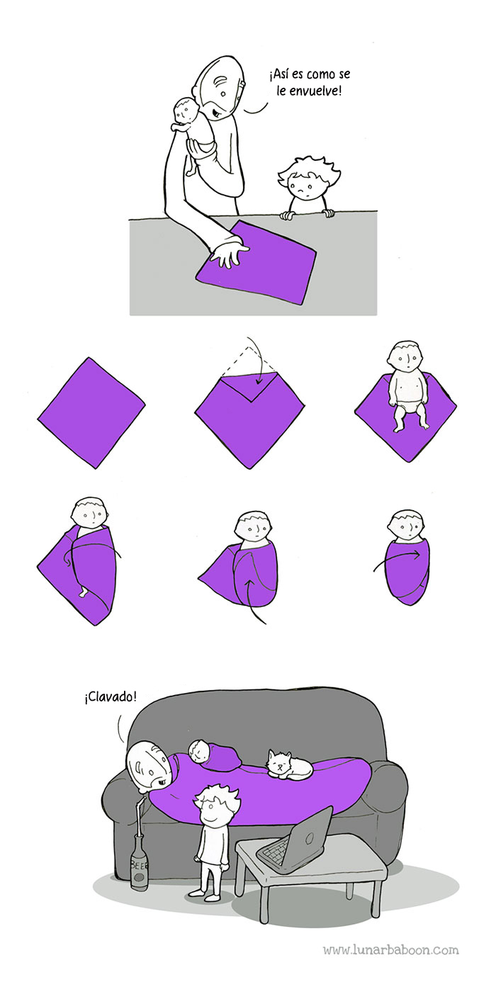 Chris Grady comic paternidad20