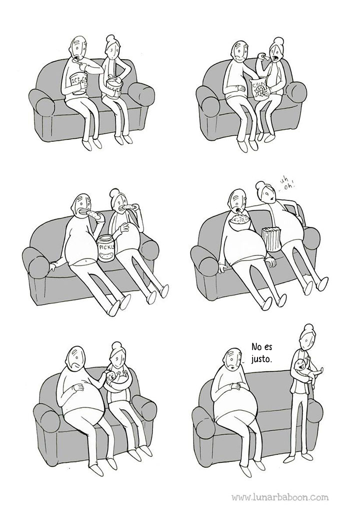 Chris Grady comic paternidad21