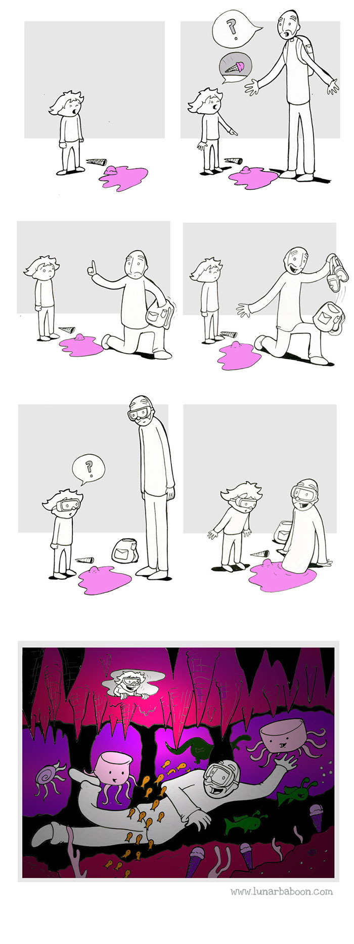 Chris Grady comic paternidad8