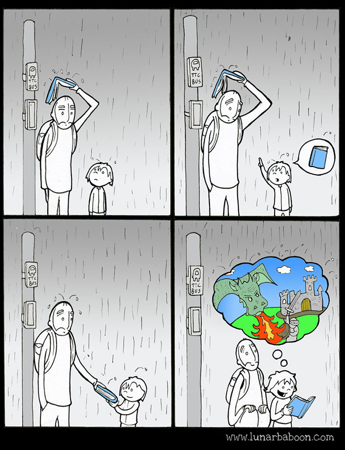 Chris Grady comic paternidad9