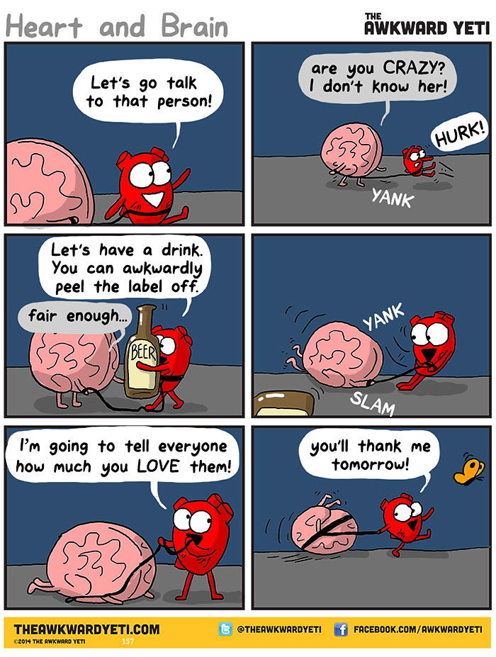 Nick Seluk corazon cerebro heart brain11