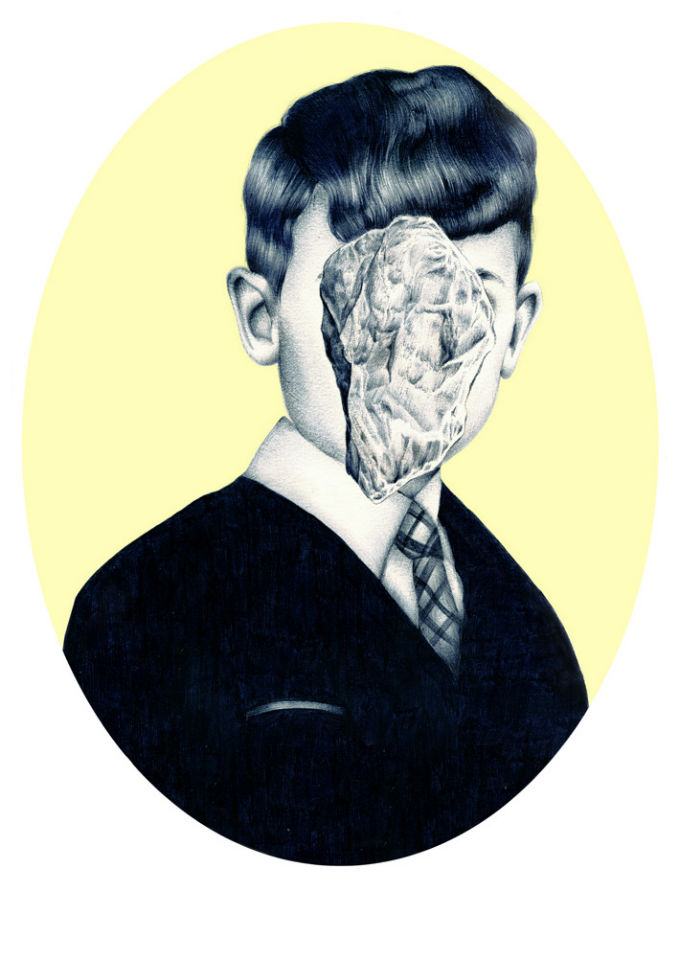 Ilustraciones a bolígrafo de Nuria Riaza
