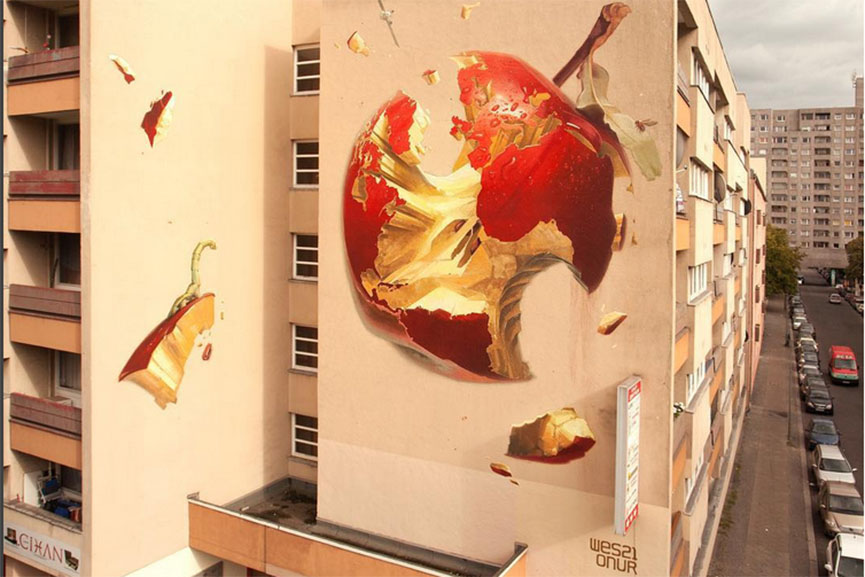Onur-Dinc-Wes21-Sweetest-Sin street art mural Cultura Inquieta