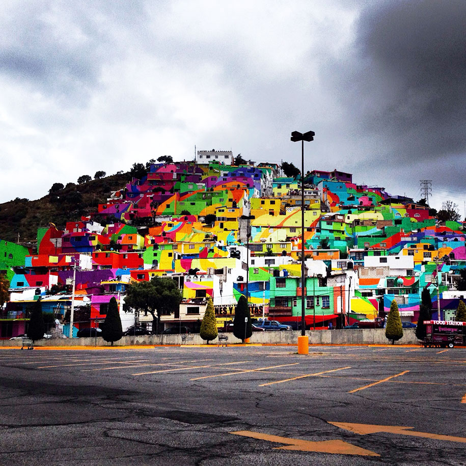 Palmitas Mexico graffiti mural