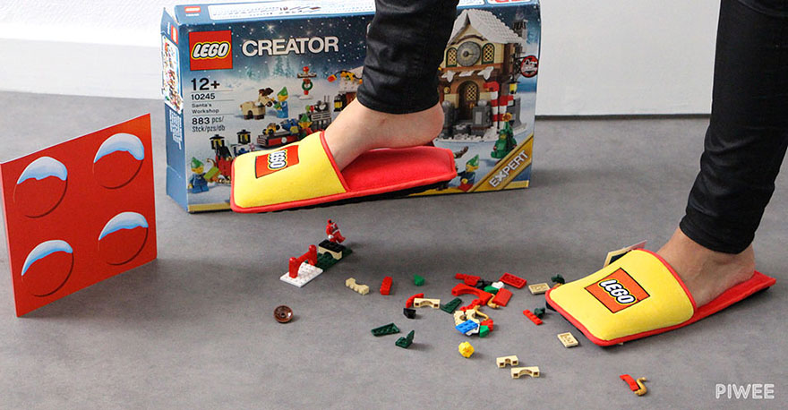LEGO slippers zapatillas3