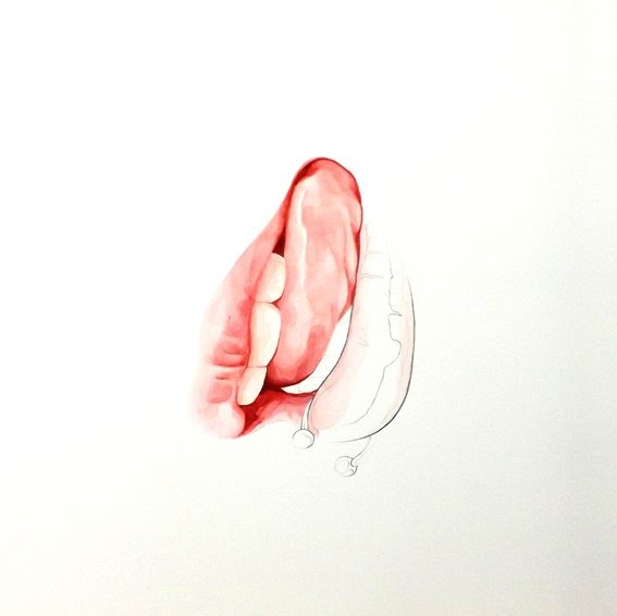 Sexual Healing Oscar Delmar, ilustración de labios