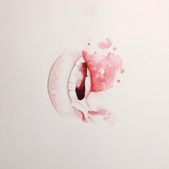 Sexual Healing Oscar Delmar, ilustración de labios