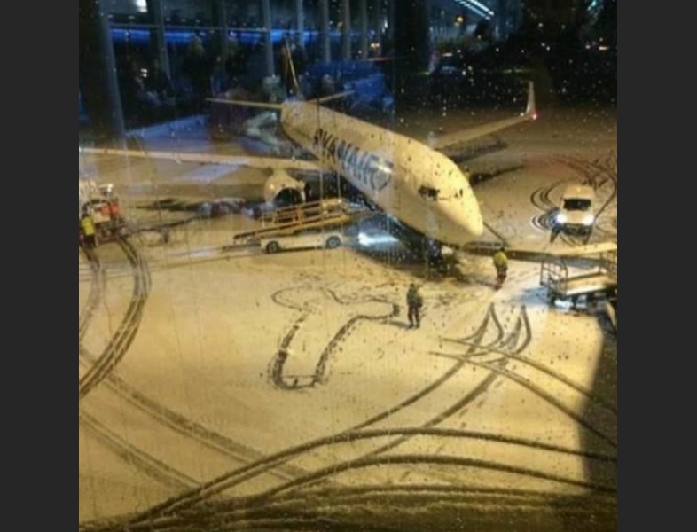 avion ryanair polla nieve dick