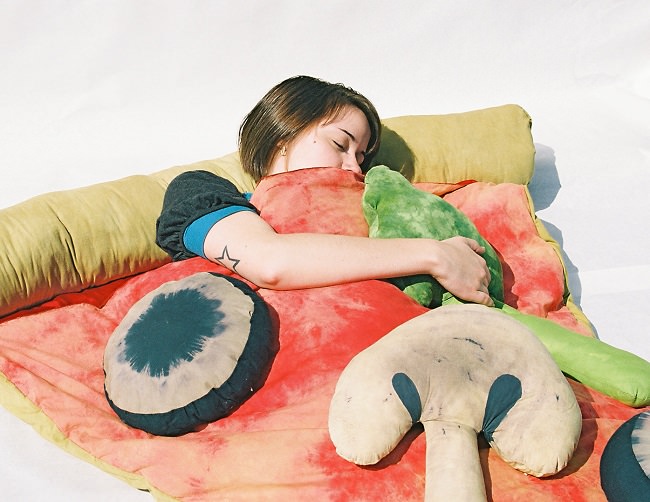 pizza sleeping bag saco de dormir3
