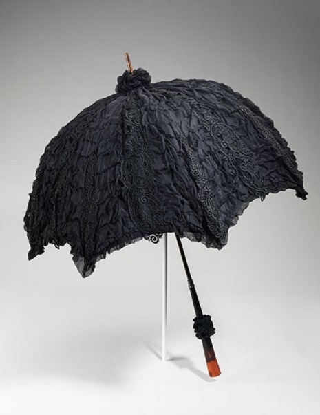 Paraguas de luto Mourning Attire