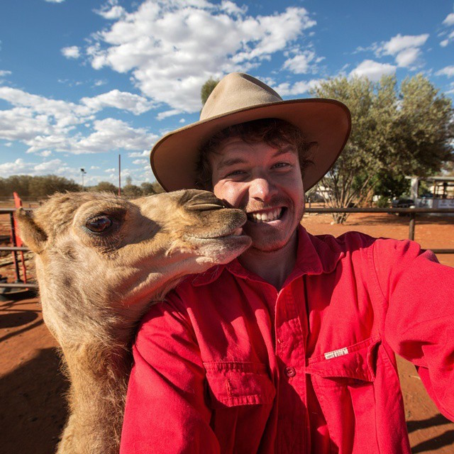 Allan Dixon selfie animal 7