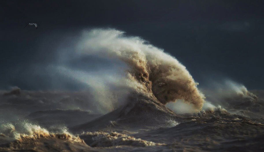 Dave Sandford Lake Erie waves 10