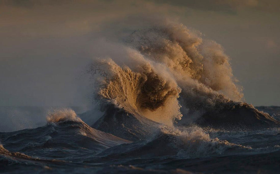 Dave Sandford Lake Erie waves 12