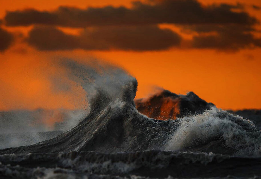 Dave Sandford Lake Erie waves 13