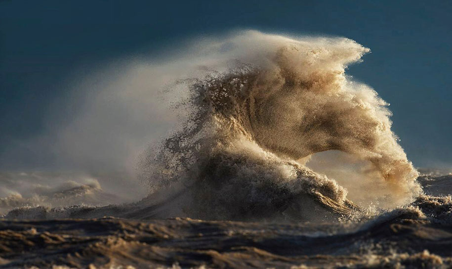 Dave Sandford Lake Erie waves 14