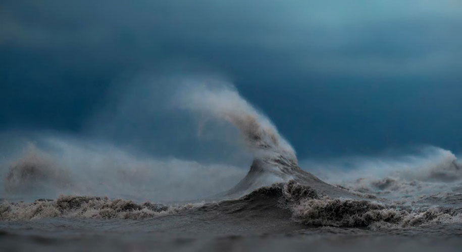 Dave Sandford Lake Erie waves 8