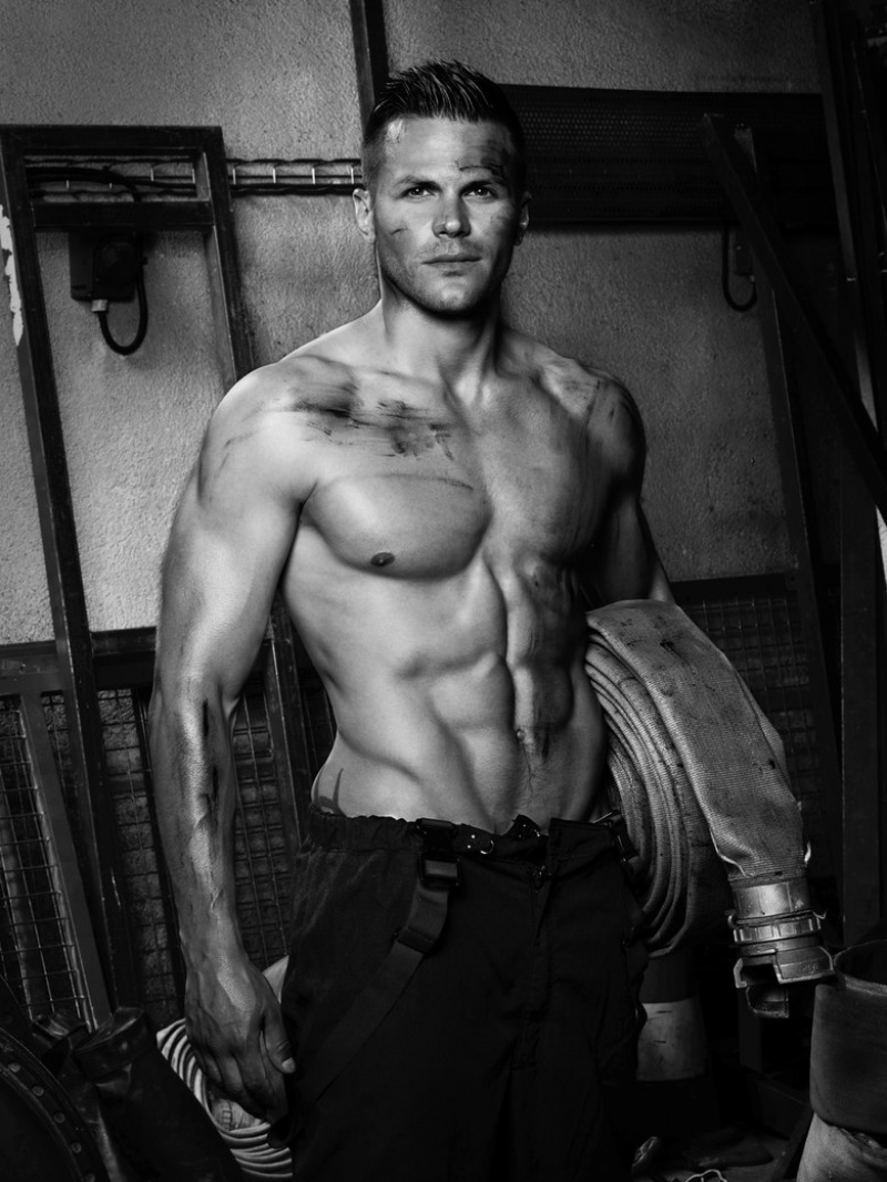 Fred Goudon firefighter firemen sexy sensual9