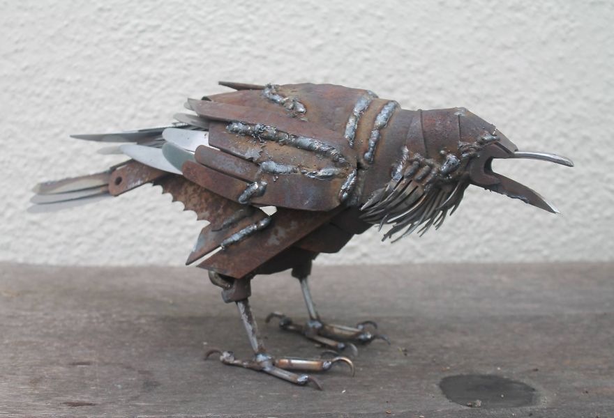 JK Brown Scrap Metal Animals 12